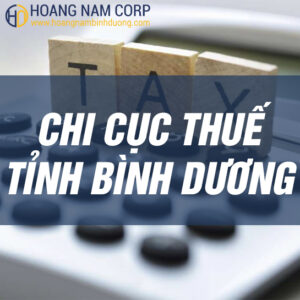 chi cục thuế tỉnh bình dương
